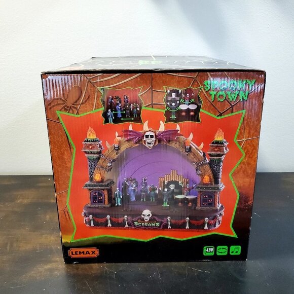 NIB Lemax Halloween Village Symphony of Screams - Picture 4 of 15